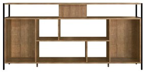 Rack Para Tv Sala Com 7 Prateleiras Multifuncional - Vermont