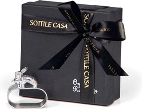 Anel de Guardanapo Abelha Prata