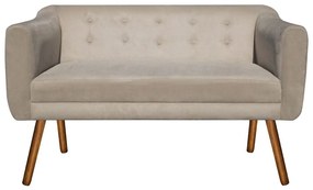 KIT 01 NAMORADEIRA E 01 POLTRONA GIRATOR - Bege