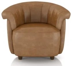 Sofá 2 Lugares 150cm e Poltrona Lykan Sintético Caramelo Z32 - Mpozena