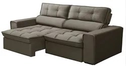 Sofá Retrátil Reclinável 3 Lugares 200cm Blanches F05 Veludo Castor -