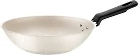 Wok Tramontina Loreto em Alumínio Antiaderente Starflon 24 cm 2,2 L Bege