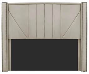 Cabeceira Casal Minsk P02 140 cm para cama Box Suede - ADJ Decor