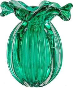 Vaso Murano Trouxinha Enns M - Verde Folha  Verde Folha