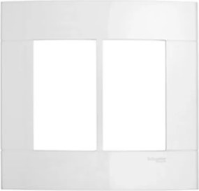 Placa Para 6 Modulos 4X4 Branco Decor