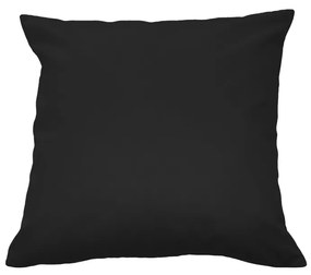 Almofada Decorativa 40x40 Tecido Suede Preto