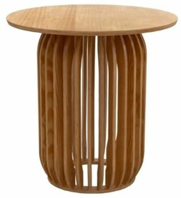 Mesa Bistro Baixa Palm Ø80cm - mel pinus