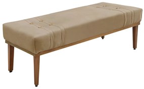 Kit Recamier e Cabeceira Santorini SPZ 140cm Suede - ADJ Decor
