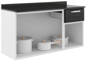 Kit Cozinha Completa Em Aço com Balcão Tampo Dona Maria