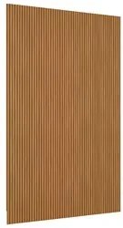 Painel Ripado Decorativo Sala Quarto 219x250cm Prime Plus L06 Nature F