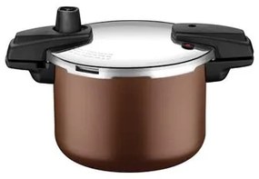 Panela de Pressão Tramontina Arizona Indução Alumínio 20 cm 4,5 L Mocaccino