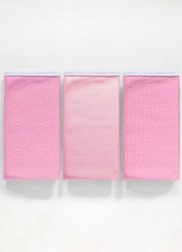 Kit Panos de Boca 3pçs Vivaldi Rosa