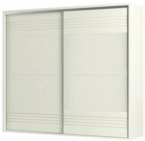 Roupeiro Menfis 2 Portas cor Off White 267cm - 66712 Sun House