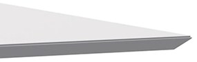 Mesa de Jantar Leka 100 cm Off White Base Ypê - D'Rossi