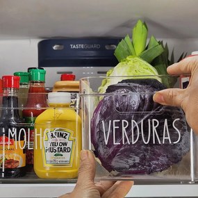 Organizadores de Geladeira com Etiqueta