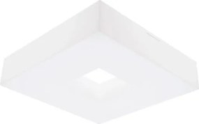Plafon Sobrepor Aluminio Acrilico Branco Asturias