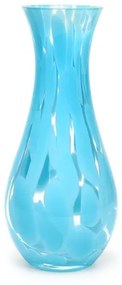 Vaso 83 Cacos Água-marinha Murano Cristais Cadoro