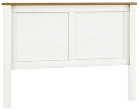 Cabeceira para Cama Queen Size Madeira Maciça Osiris Branco/Freijó - G74 - Gran Belo