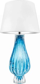 Abajur Murano Villete - Azul Aquamarine Azul Aquamarine
