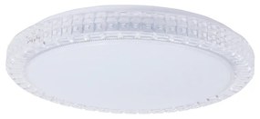 Plafon Redondo Acrilico Cristal Ø28Cm Led 18W 3000K Bivolt / Cristal |... (Cristal)