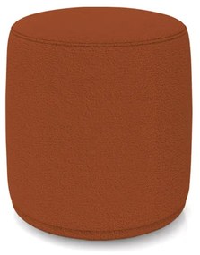 Puff Redondo Orgânico para Sala Malu Bouclê M11 - D'Rossi - Terra