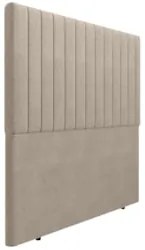 Cabeceira Cama Box Queen 160cm Estofada Plutus Saturno Bege Z04 - Mpoz