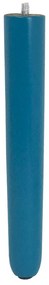 1 Pé Palito Azul 25 cm com Rosca Metal para Móveis D10 - D'Rossi