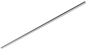 Perfil De Sobrepor Para Fita Led 2M Stick Flat M - PRETO