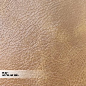 Sofá Decorativo 320 cm 3 Lugares Retrátil Azzano Couro Mel G58 - Gran Belo