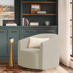 Poltrona Luxo Decorativa Luiza Max Linho - ADJ Decor