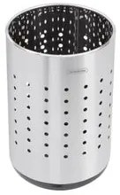 Cesto para Papel Tramontina Cápsula Dots em Aço Inox Scotch Brite e Base em Polipropileno 10 Litros