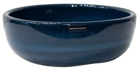 Vaso Cumbuca decorativo em Cerâmica Carolina Haveroth – Aurora Boreal Alto Brilho