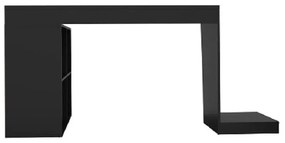Mesa Para Computador Gamer 4 Nichos Bmg 03 - Preto