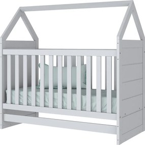 Berço Montessoriano Americano De Mdf Cabana - Branco HP