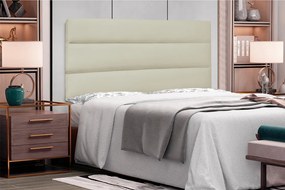 Painel La Italiana Para Cama Box Casal 140 cm Corino S04 - D'Rossi  - Bege