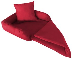 Protetor Para Sofá para Cães ou Gatos Grande Porte Fofinho Pet Protect Suede Vermelho