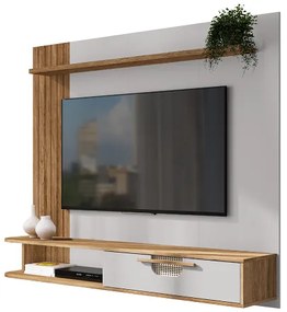 Painel Jeri Cinamomo/Off White - Bechara Móveis