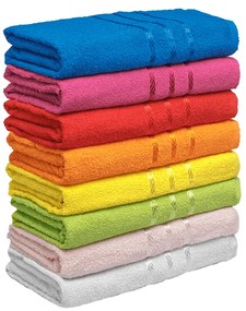 Toalha de Banho Bartira - 70cm x 128cm-Branco