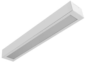 Plafon Led Sobrepor Aluminio Branco 18W Valencia - LED BRANCO QUENTE (3000K)