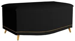 Calçadeira Baú Solteiro 90cm com Tachas Imperial J02 Sintético Preto -