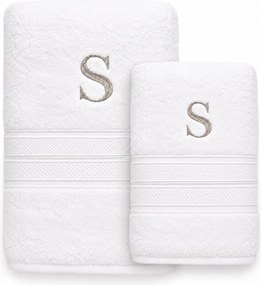 Kit 2 Pçs Toalhas Karsten 100% Algodão Nuvia - Branco Branco