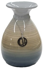 Vaso Bojudo decorativo em Cerâmica Carolina Haveroth – Borboleta Alto Brilho Kleiner