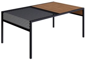Mesa de Centro New Vermont e Preto 80 cm - D'Rossi