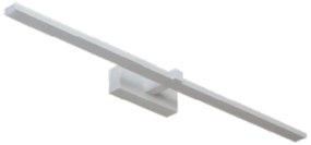 Arandela Aquila 60X15X5Cm Led 12W 3000K Ip44 Branco | Opus Hm 82772