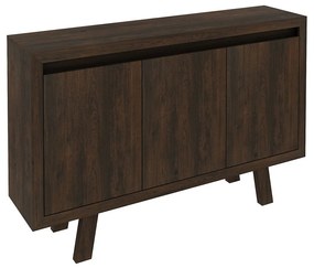 Balcão 3 Portas para Escritório Home Office ME4120 MDP Rustico G69 - Gran Belo