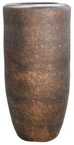 Vaso de Jardim em Fibra Tulipa - Ouro Fosco