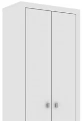 Armário de 171,5 cm para Home Office 02 Portas ME4105 Branco - Tecno M