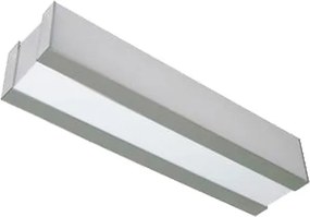 Arandela Led Aluminio Espelhado 18W Bilbao - LED BRANCO FRIO (6500K)