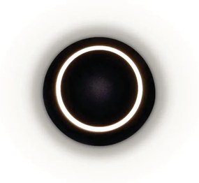 Arandela Moon Ø14Cm Led 5W 3000K Bivolt / Preto |S&l Iluminação 2004/1... (Preto)