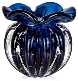 Vaso Murano Trouxinha Torcello PP - Nightly Blue  Nightly Blue